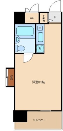 グローリア初穂御殿山の物件間取画像